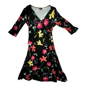 Salaam Floral V-Neck Dress WORN ONCE